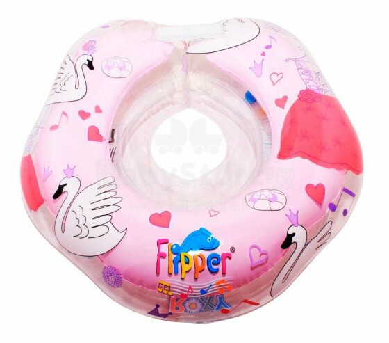 Flipper Art.FL012	 Музыкальный круг для плавания на шею для купания 0-24 месяцев (3-18кг)