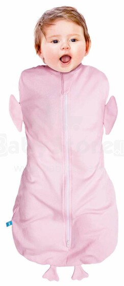 Wallaboo Sleepbag Art.SSA.0118.5703 Chicky Pink  Хлопковая пелёнка для комфортного сна, пеленания 3 кг до 6 кг.