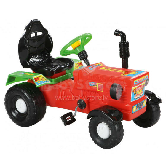 3toys Art.TR5 Inlea4Fun Pedal Farmer Tractor Red