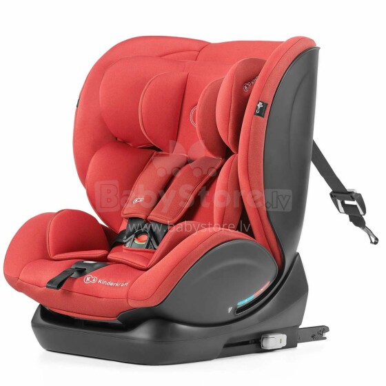 „Kinderkraft'20 Myway Isofix“ gaminys. KKKFMWAYRED0000 Raudona vaiko kėdutė vaikui (0-36 kg)