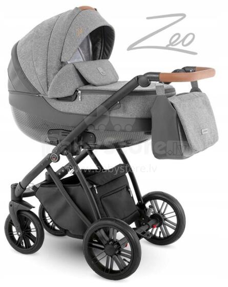 ZEO 4in1 daudzdarbības ratiņi Camarelo, pelēks | 01