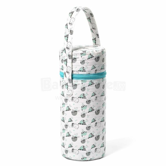 BabyOno Art.604/03 mint Universal insulated bottle bag with a plastic insert