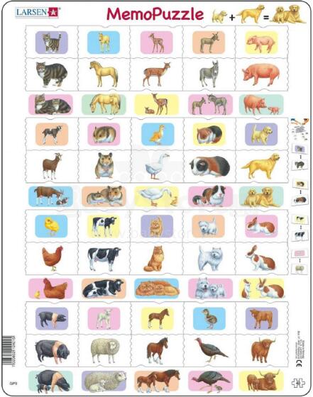 Larsen Memo Puzzle Farm Art.GP9  Puzle