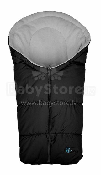 Alta Bebe Sleeping Bag  Active Pram Art. AL2006-12 Black/Grey Bērnu ziemas siltais guļammaiss