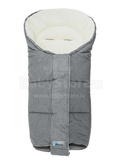 Alta Bebe Sleeping Bag Alpin Stroller Art.AL2277P-76 Light Grey/White  Bērnu ziemas siltais guļammaiss