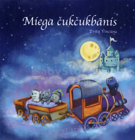 Miega čukčukbānis  Детская книжка
