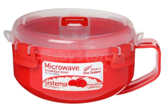 Sistema Microwave Breakfast Bowl Art.1112 Кonteiners  lai uzglabātu pārtiku