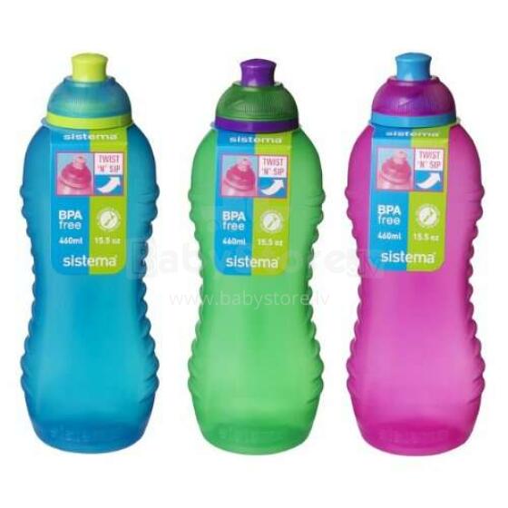The Sistema® Hydrate Squeeze Bottle Art.785