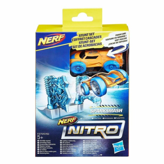 Hasbro Nerf  Nitro Art.E0153  машинка с аксессуарами