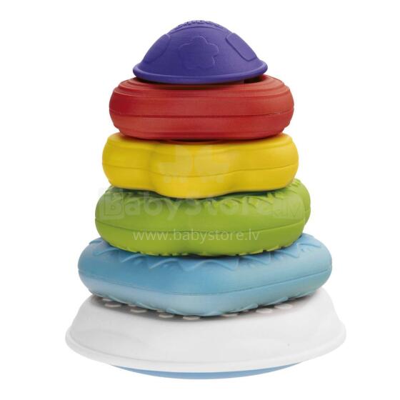 Chicco 2 in1 Ring Tower  Art.09372.00   Pазвивающая пирамидка