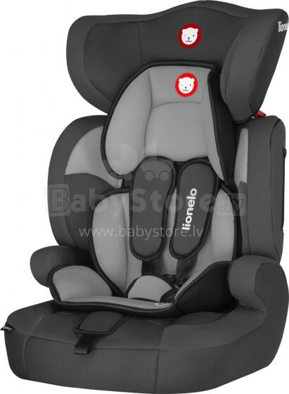 Lionelo Lo-Levi ONE  Art.109308 Black  Детское автокресло 9-36 кг