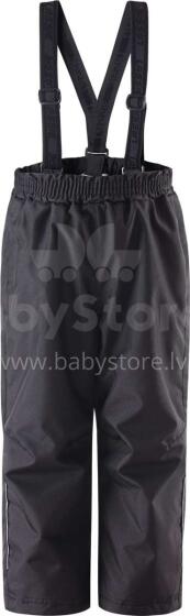 Lassie'20 Lassietec® Sverker  Art.722703- 9990 Black Bērnu bikses ar siltinājumu