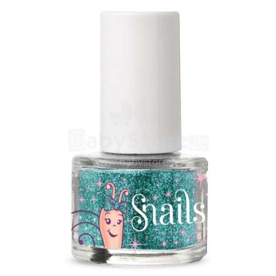 Snails Mini Terguoise glitter Art.7230 Spīdums nagiem ,7ml