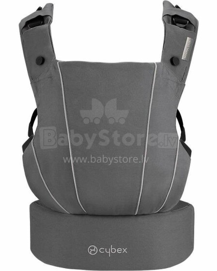 „Cybex Maira Click“ menas. 518000100 „Manhattan Grey“ ergonomiškas kengūros krepšys