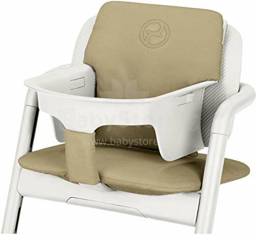 Cybex Comfort Inlay Art.518002380 Pale Beige Mīksts spilventiņš, no ūdens necaurlaidīga kokvilnas auduma, Lemo  barošanas krēsliņam
