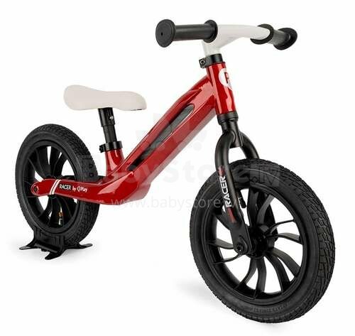 Aga Design Racer Art.20516  Red Детский велосипед - бегунок с металлической рамой и надувными колёсами