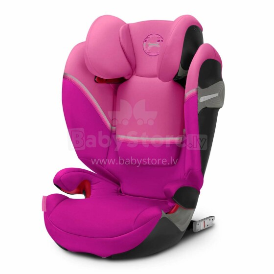 Cybex  Solution S-Fix Art.520000586 Magnolia Pink Bērnu autokrēsls (15-36kg)