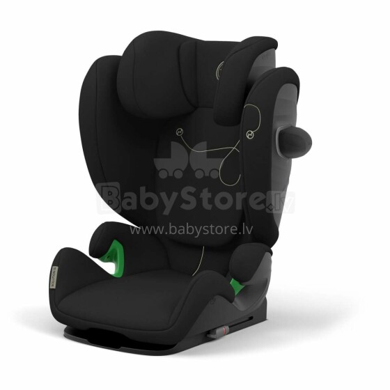 Cybex Solution G i-Fix 100-150cm, Moon Black bērnu autokrēsls (15-50kg)