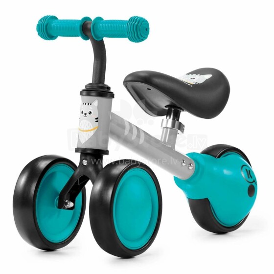 KinderKraft'20 Cutie Art.KKRCUTITRQ0000 Turquoise  Детский велосипед/бегунок с металлической рамой