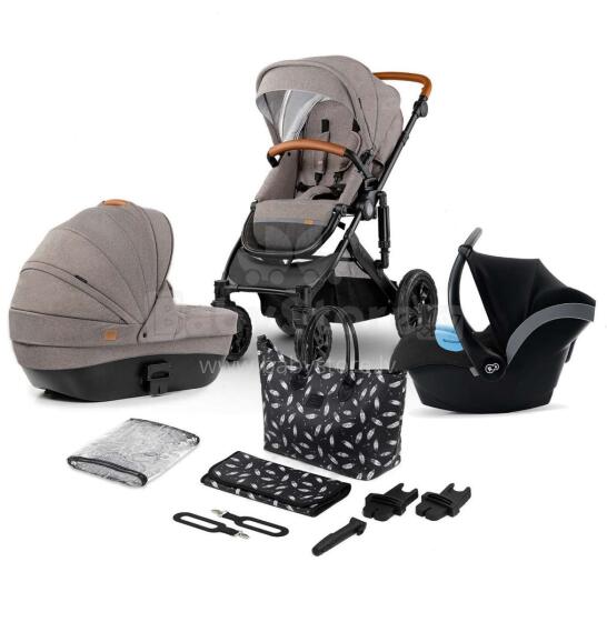 KinderKraft Prime  3 in1 Art.KKWPRIMBEG30000 Beige Universālie rati 3 in1