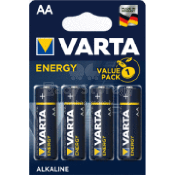 Varta Art.4106/4 High Energy  Alkaine baterija AA 1.5V LR6 ( 4 gab.)
