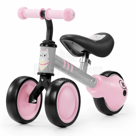 KinderKraft'20 Cutie Art.KKRCUTIPNK0000 Pink   Детский велосипед/бегунок с металлической рамой
