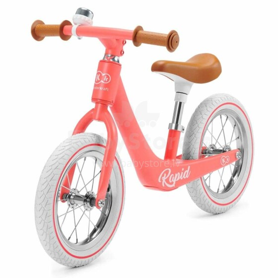 KinderKraft Rapid Art.KKRRAPICRL0000 Pink  Детский велосипед - бегунок с металлической рамой