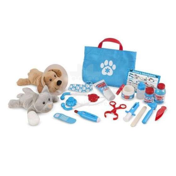 Melissa&Doug Pet Vet Play Art.18520  Игровой набор Ветеринарная клиника
