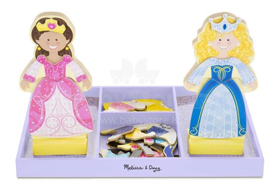 Melissa&Doug Magnetic Dress Up Princess Art.40321 Развивающая игра на магнитах Одень меня
