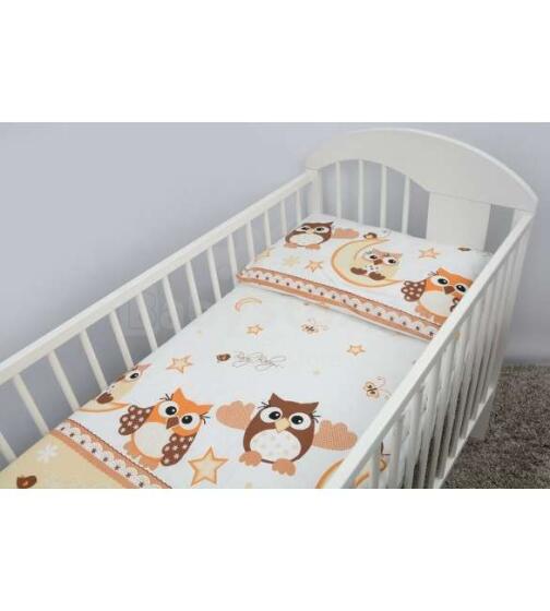 Ankras OWLS beige K-2 Комплект постельного белья из 2-х частей 135x100 см