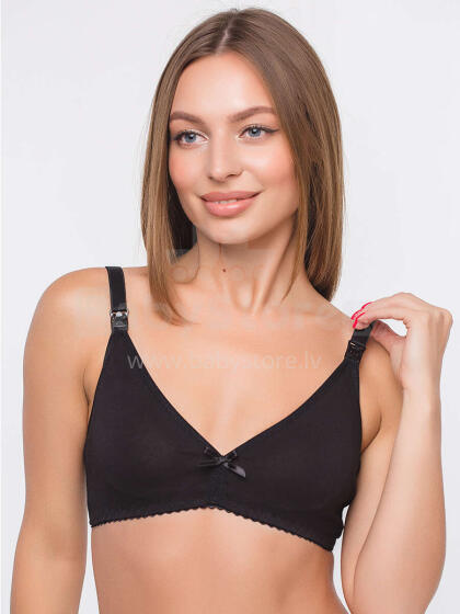 Mamin Dom Bra  Art.712 Black   Бюстгальтер для кормления с отстёгивающейся чашкой