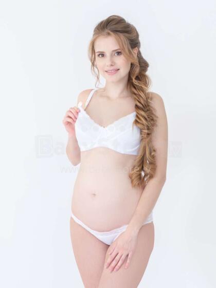 Mamin Dom Bra  Art.844 White  Бюстгальтер для кормления с отстёгивающейся чашкой