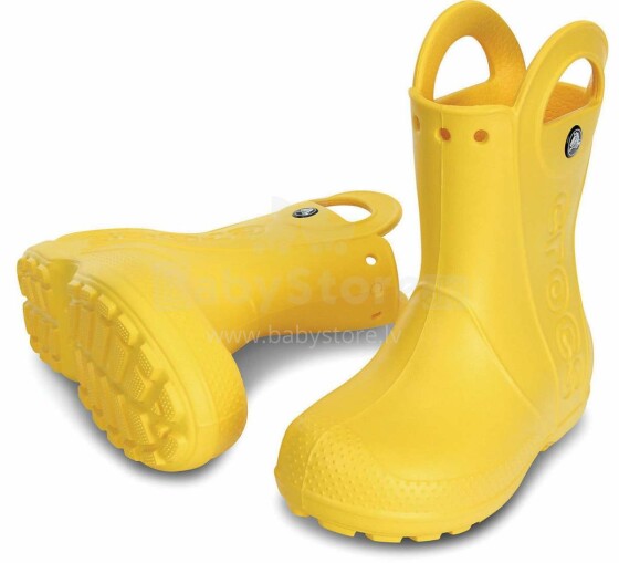 Crocs™ Kids' Handle It Rain Boot Art.12803-730 Yellow Lietus zābaki