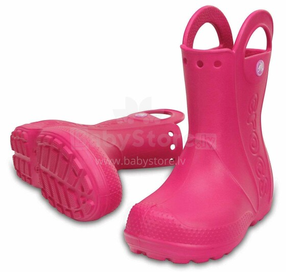 „Crocs ™“ vaikų rankinė „It Rain Boot Art.12803-6X0“ saldainių rožiniai lietaus batai