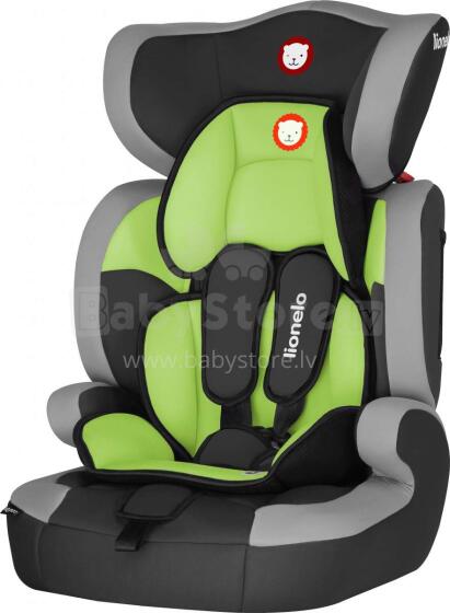 Lionelo Lo-Levi ONE  Art.165846 Lime Autosēdeklis 9-36 kg