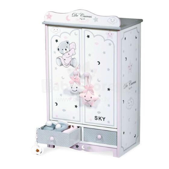 DeCuevas Toys Sky  Art.54024 Leļļu koka skapis