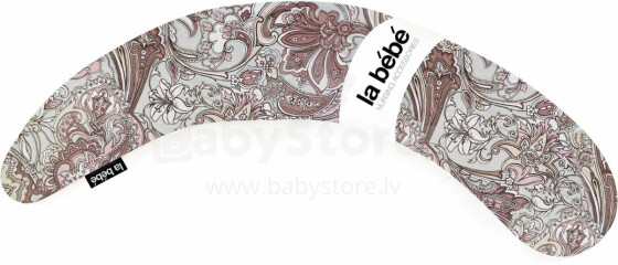 La Bebe™ Moon Maternity Pillow Art.120640 Spilvens-pakavs grūtniecēm ar polistirola pildījumu [2 pārvalki] 195cm