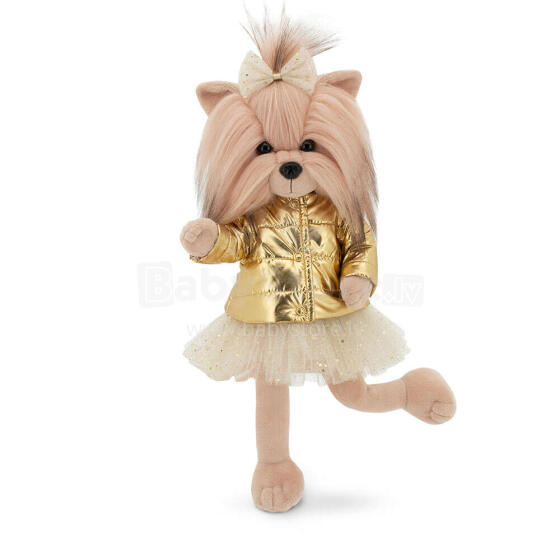 Orange Toys Lucky Doggy Yoyo: Golden Jacket Art.LD3/067 Mīkstā rotaļlieta sunītis Zelta jaciņa (37cm)