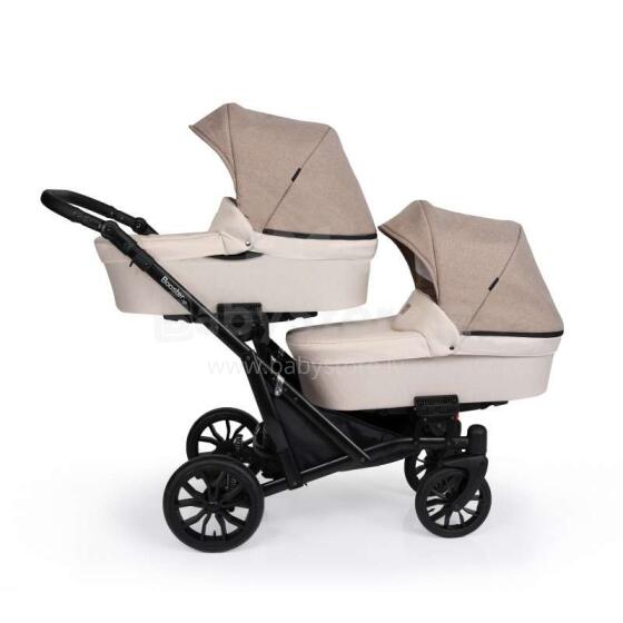 Kunert Booster Light Art.120739 Beige  Universālie dvīņu rati 3 in 1