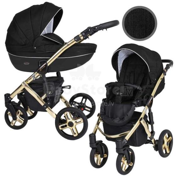 Kunert Mila Premium Class Art.MI-04 Black Universālie rati 2in1
