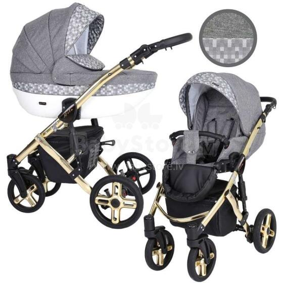 Kunert Mila Premium Class Art.MI-15 Grey Universālie rati 2in1