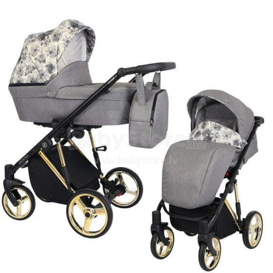 Kunert Molto Premium Art.MO-07 Grey  Universālie rati 2in1