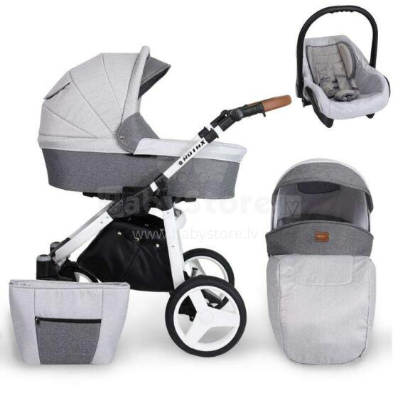 Kunert Rotax Art.RO-03 Light Grey Universālie rati 3in1
