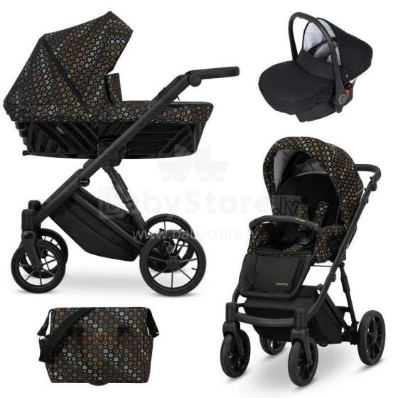 Kunert Ivento Art.IVE-02 Black Style Universālie rati/ratiņi 3 in1