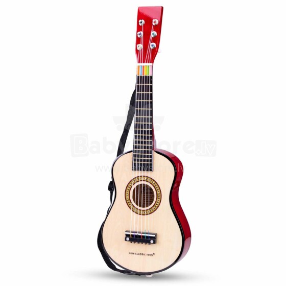 New Classic Toys Guitar Art.10344 Brown  Музыкальный инструмент Гитара