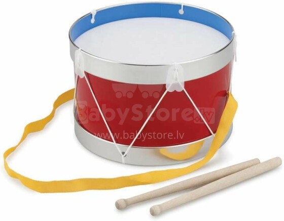 New Classic Toys Drum Art.10360 Red Mūzikas instruments  Bungas
