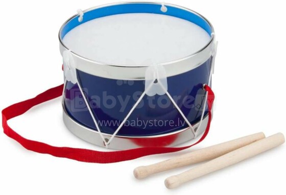 New Classic Toys Drum Art.10361 Blue Mūzikas instruments  Bungas