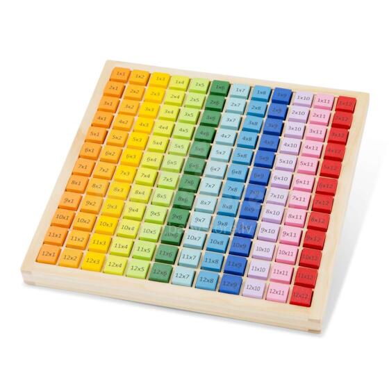 New Classic Toys Times Table Tray  Art.10511 Reizināšanas tabula