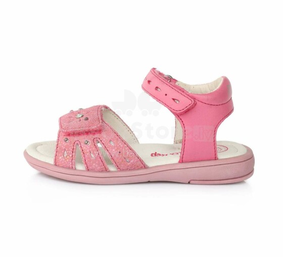 DDStep (DDStep) Led Art.K03-204AM Pink Ypač patogūs mergaičių sandalai su šviesos efektais (25-30)
