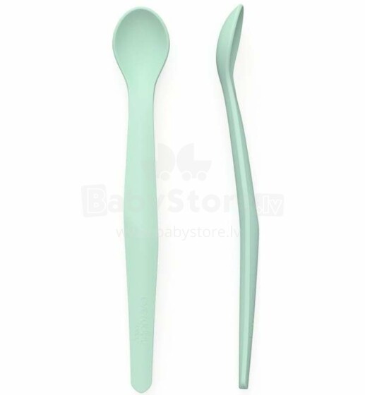 Everyday Baby  Silicone Spoon Art.10501 Mint Green  Lusikaga pehme silikoon(2tk.)